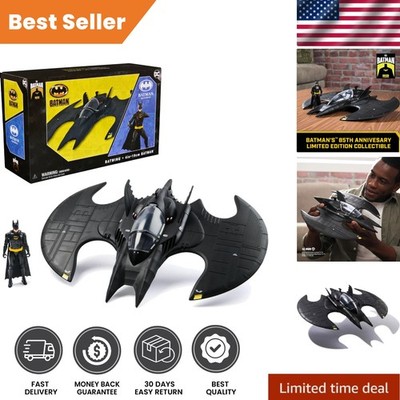 85th Anniversary Limited Edition Batman Toy Set: Batwing and Figure Included