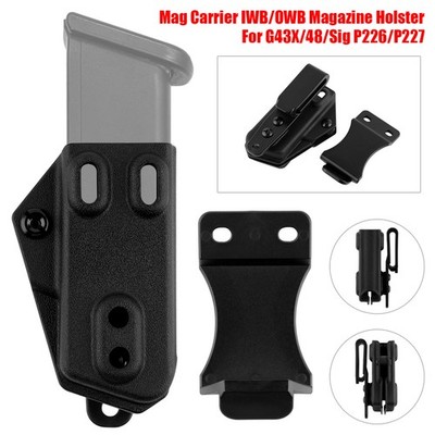 Mag Carrier IWB/OWB Magazine Holster for G43X/48/ Taurus G2C/G3C/Ruger SR9/SR9C