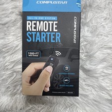 NEW Compustar Remote Starter All In One System 1500ft Range OEM Key fob Start
