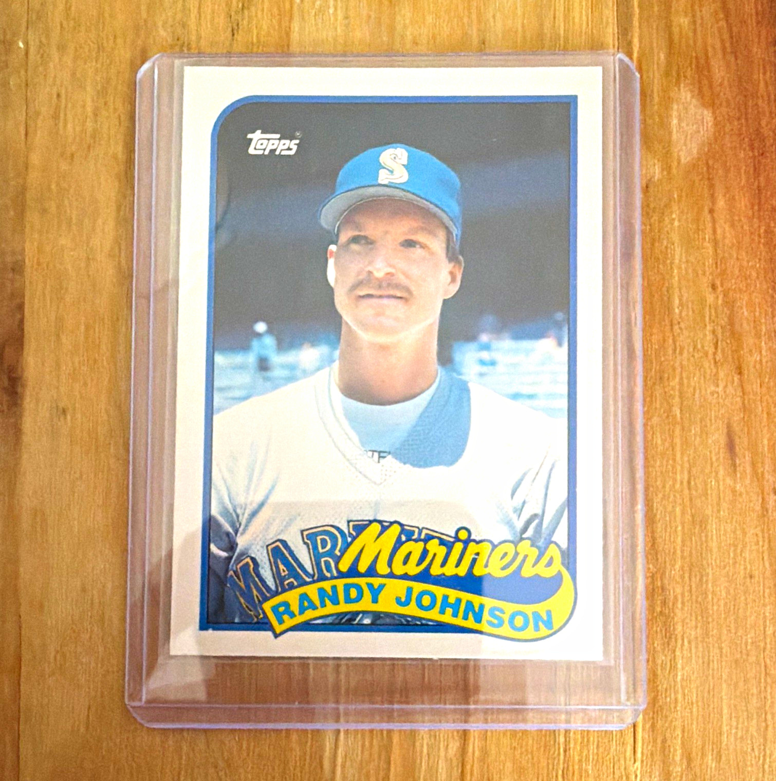 Topps 1989 Traded Randy Johnson Rookie Base #57T Seattle Mariners