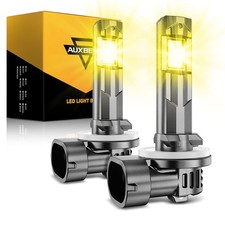 Auxbeam 881 894 889 Led Fog Light Driving Bulb Upgrade 3000k Amber Super Bright