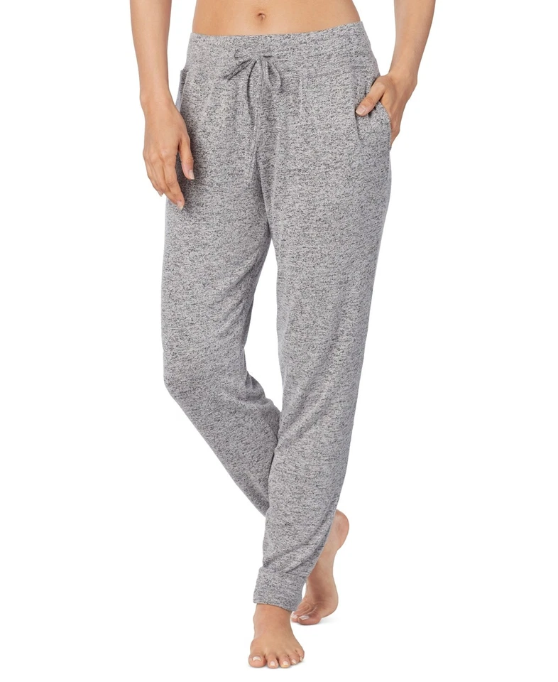 Pantalón Jogger CUDDL DUDS Tejido Suave Tiro Medio XS X-Pequeño (2-4) Capas Gris Jaspeado Foto 2 de 4