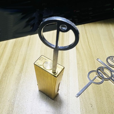 Dunhill Rollagas Lighter Gas Regulating Key Token (d) Shape for Flame Adjustment