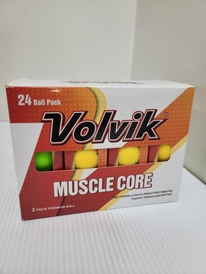 Volvik Muscle Core 24 Ball Pack High Visibility Colors