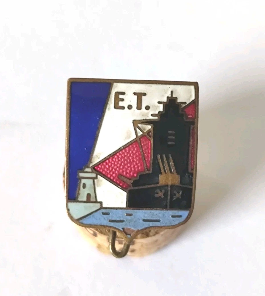 Insigne Marine De La Frégate La Découverte - Pièce De Collection Occasion, Métal