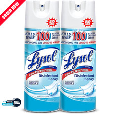  Pack of 2 Lysol Disinfectant Spray, Sanitizing and Antibacterial Spray