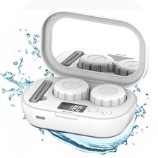 Portable Ultrasonic Contact Lens Cleaner with...
