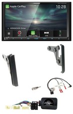 Kenwood Bluetooth Usb 2din Steering Wheel Tmc Dab Navigation For Toyota Yaris 2007-2010