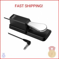 ENJOYPRO Sustain Pedal for Yamaha Keyboard, Piano Keyboard Pedal with Polarity S