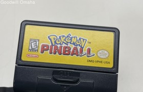 Nintendo Game Boy Color GBC - Pok&eacute;mon Pinball w/ Battery Cover - Boot Tested