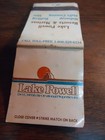 VTG ORIGINAL Matchbook "LAKE POWELL" Marinas BULLFROG/HITE/WAHWEAP/HALLS CROSSIN — photo 1
