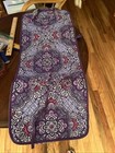 VERA BRADLEY Hanging Makeup Organizer LILAC TAPESTRY Travel Cosmetic  — photo 3