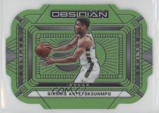 2020-21 Obsidian Eclipse Electric Etch Green Flood Giannis Antetokounmpo #5 0r5l