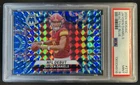 2024 Panini Mosaic Jayden Daniels RC Reactive Blue Prizm NFL Debut #272 PSA 9