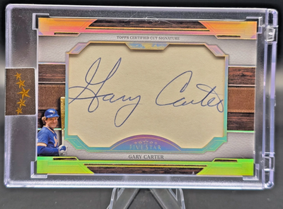 #ad #ad 2025 Topps Five Star Gary Carter Cut Signature Auto #1 1 🔥Mets🔥 $999.99