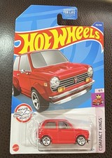  Hot Wheels 2022 Custom 70 Red Honda N600 164 