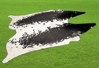 100% New Cowhide Rugs Area Cow Skin Leather (54"x 56") Cow hide SA 2139