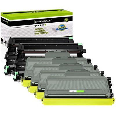 4× TN360 Toner Cartridge + 2× DR360 Drum Fits For Brother MFC-7345N 7345DN 7440N