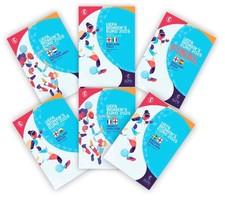 All 6 programmes England Women&rsquo;s Euro UEFA 2025 Final Spain Fan edition