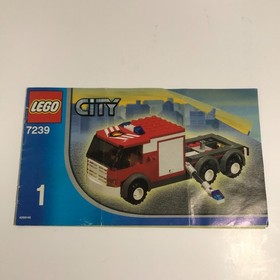 Lot of 8 LEGO CITY Instructions Booklets Manuals Directions Retired