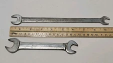 2 Vtg Blue Point Supreme Open End Wrench S1820 and LST1614  1/2" 7/16" 5/8" 9/16