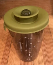 Vacu Vin PopSome Flavor Dressing Marinade Shaker Jar Make Shake Pour Store 21 Oz