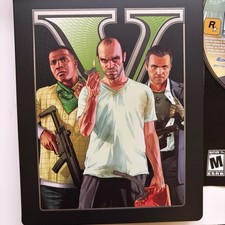 Grand Theft Auto V Special Edition (PS3) CIB 2 maps, steel case, game