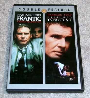 Frantic / Presumed Innocent DVD Thriller Double Feature