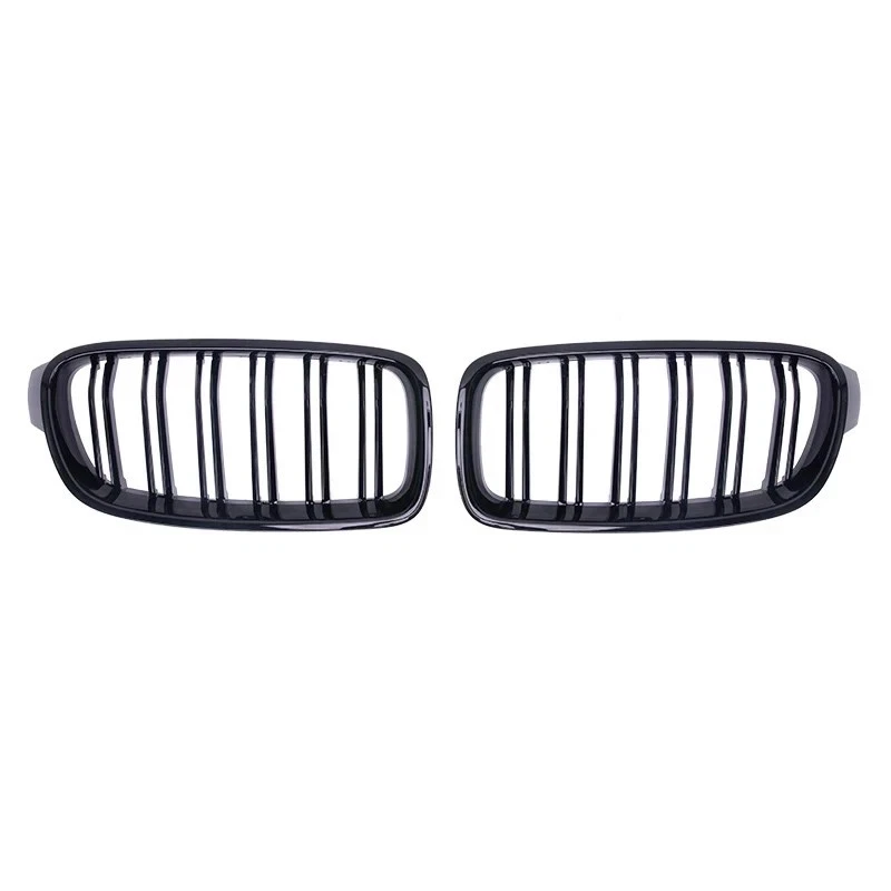 Divisor de labios de parachoques delantero estilo CS negro carbono para 15-20 BMW F80 M3 F82 F83 M4 Foto 4 de 4