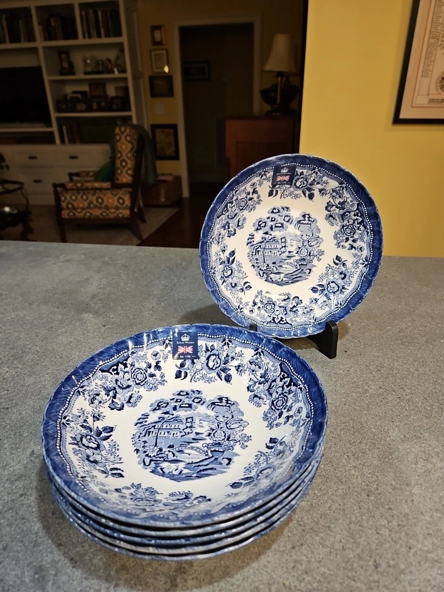 Churchill Blue Dinnerware Bowls for sale | eBay
