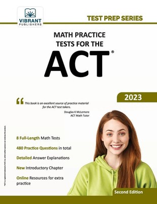 Vibrant Publishers | Math Practice Tests for the ACT | Taschenbuch | Englisch