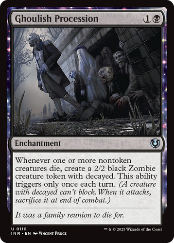 Ghoulish Procession #110 Innistrad Remastered