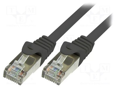 F/UTP CCA RJ45-Stecker,beiderseitig 5e Line Patch cord PVC