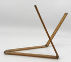 VINTAGE LUFKIN NO. 751 BOXWOOD & BRASS 2-FOOT FOUR-FOLD RULE — photo 1