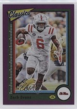 2023 Chronicles Draft Picks Classics Premium Edition Purple 32/49 Zach Evans v9t