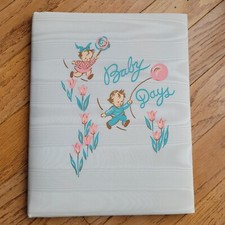 Gibson Norwalk Vintage Baby Days Book Memory Record Album Keepsake UNUSED