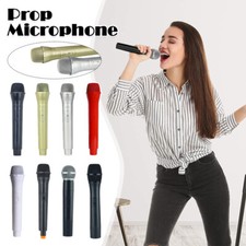 1pc Fake Prop Microphone Props Artificial Microphone Prop Kids Microphone Toy