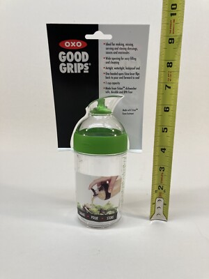 Pour/ Shaker Salad Dressing Small 250ml Leak Proof Good Grips in Green OXO  | eBay