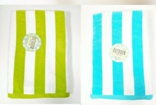 NEW OUTDOOR COLLECTION STRIPES,100% COTTON,SOFT VELVETY BEACH,BATH TOWEL 36"x70"