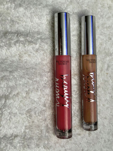 VICTORIA'S SECRET Beauty Rush Color Shine Gloss Peek-a-boo O Totalmente Hot NUOVO - Foto 2 di 7