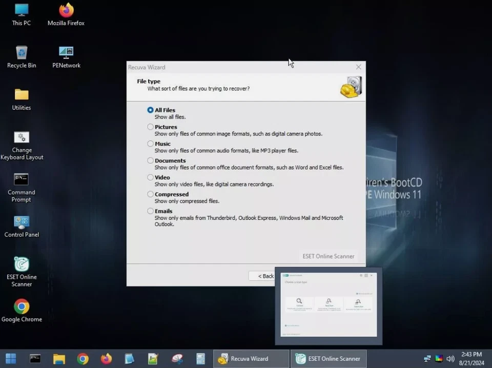 Hiren’s Boot USB 2025 With Recovery Tools Desktop Repair Free Same Day Shipping - Image 4 of 4