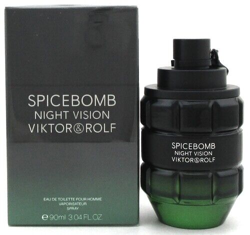 Spicebomb NIGHT VISION Cologne by Victor & Rolf 3.04 oz. EDT Spray for Men. NEW