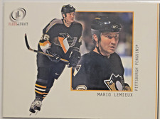 MARIO LEMIEUX PITTSBURGH PENGUINS 2001 FLEER LEGACY #25 NHL HOCKEY CARD