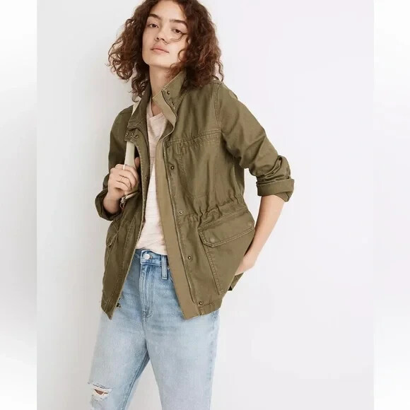 Madewell Surplus Jacket With Removable Liner Cact… - image 4