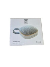 LSTN White Wanderlust Bluetooth Portable Speaker Sealed 4.5  x3.75  x1.75  