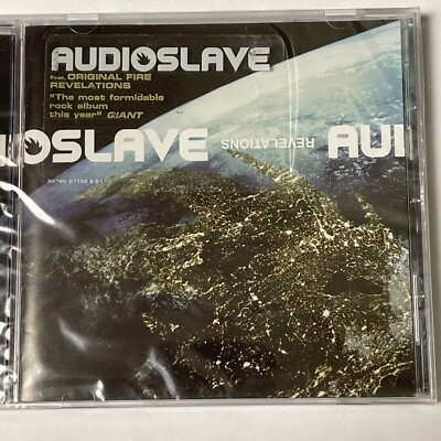 Audioslave Revelatios CD Sealed Hype Sticker