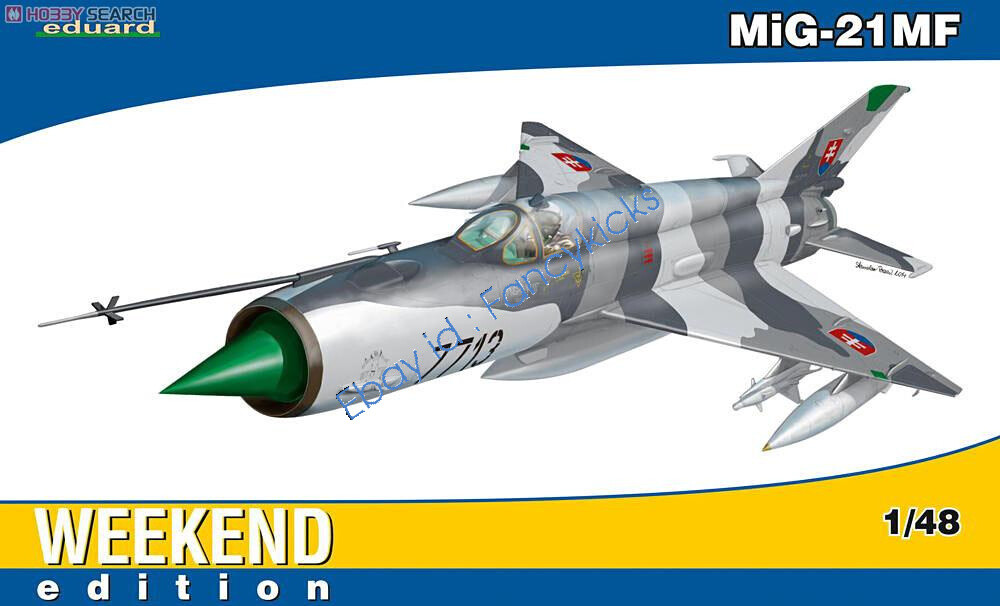 Eduard EDU84126 1/48 MiG-21MF Weekend Edition Model Kit | eBay