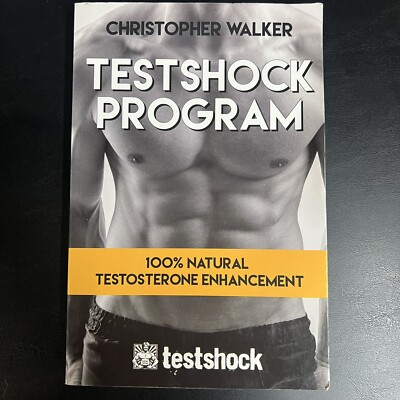 Testshock Program Christopher Walker In Paperback Book Form RARE HARD TO FIND