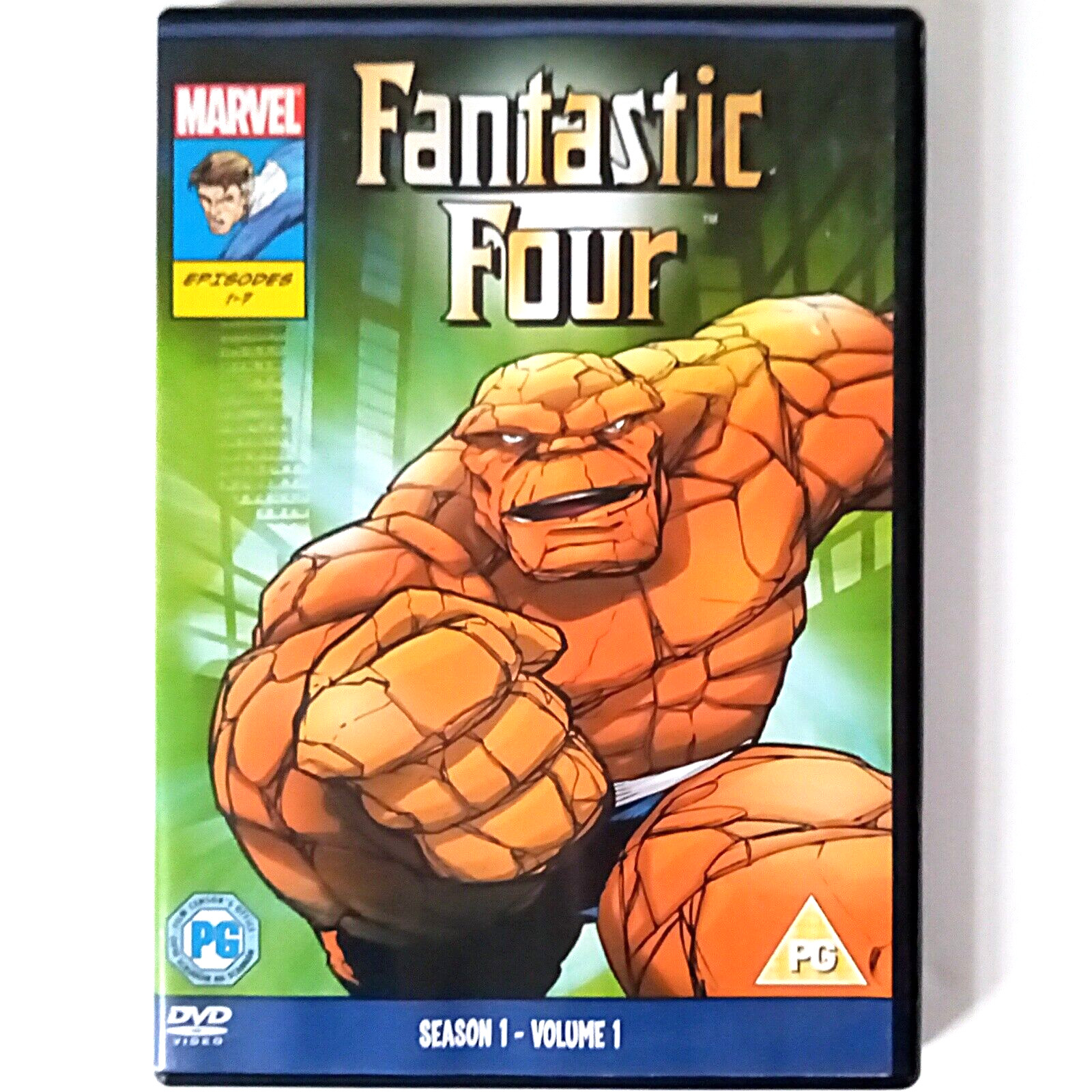 Fantastic Four - Season 1 Vol. 1 Episodes 1-7 (DVD, 2009 Marvel)