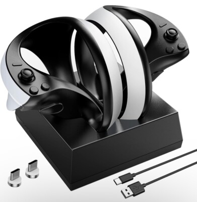 PS VR2 Charging Dock for Sony PS VR2 Sense Controllers High Speed Charging